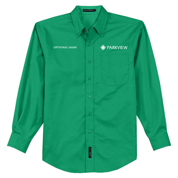 S608 - Woven Long Sleeve Shirt Thumbnail