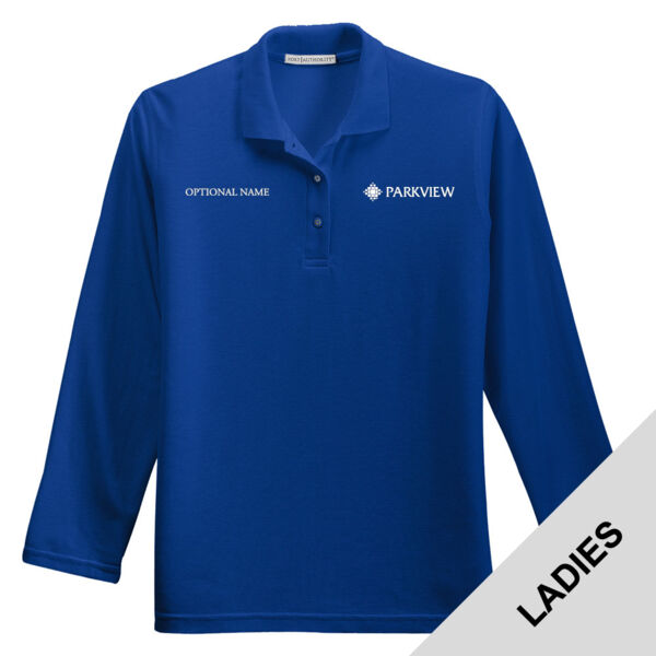 L500LS - Ladies Long Sleeve Pique Polo Thumbnail