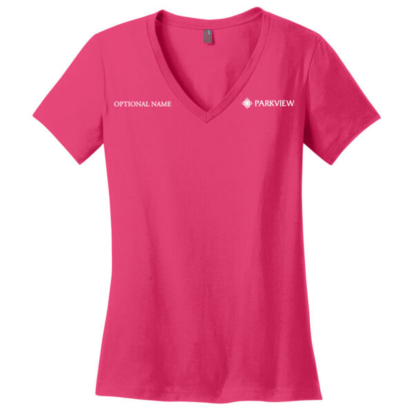 DM1170L - Ladies Perfect Fit V-Neck T-Shirt Thumbnail