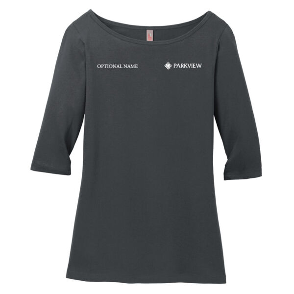DM107L - Ladies 3/4 Sleeve T-Shirt Thumbnail