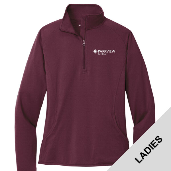 LST850 - S382E148 - Ladies 1/4 Zip Pullover (IS Field) Thumbnail