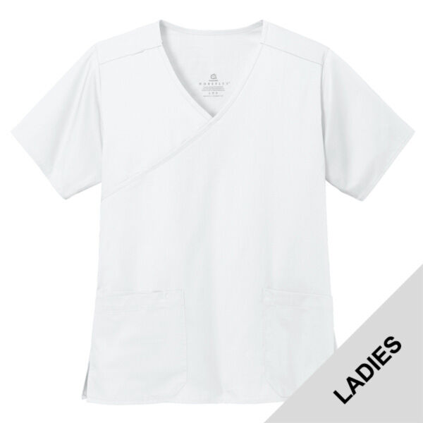 WW4760 - Wink Women’s WorkFlex Mock Wrap Top Thumbnail
