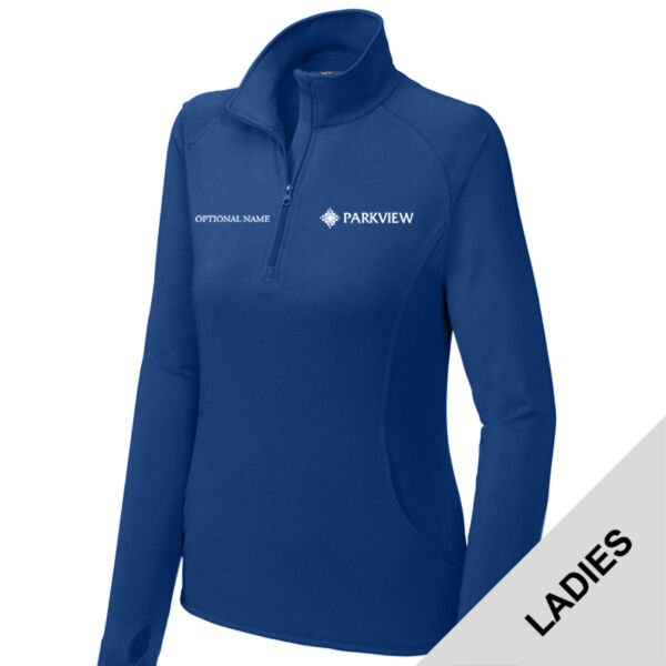 LST850 - Ladies Stretch 1/4-Zip Pullover Thumbnail